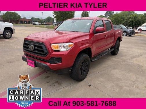 Barcelona Red Metallic 2021 Toyota Tacoma SR