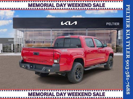 Barcelona Red Metallic 2021 Toyota Tacoma SR