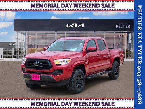 Barcelona Red Metallic 2021 Toyota Tacoma SR