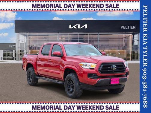 Barcelona Red Metallic 2021 Toyota Tacoma SR