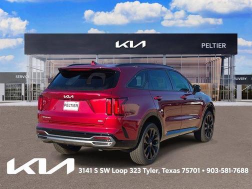 Passion Red Tintcoat 2023 Kia Sorento SX