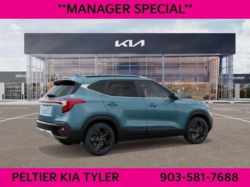 Blue 2026 Kia Seltos EX