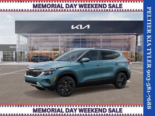 Blue 2026 Kia Seltos EX