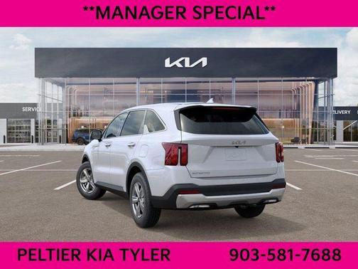 Glacial White Pearl 2026 Kia Sorento LX
