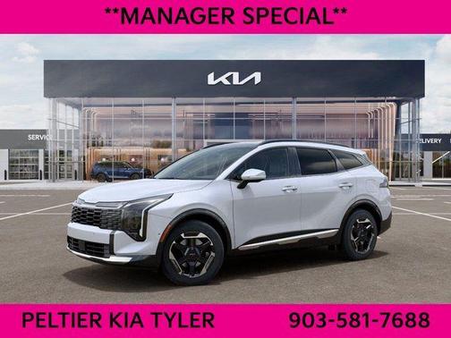 Glacial White Pearl 2026 Kia Sportage SX