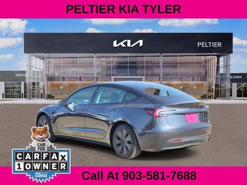 Gray 2025 Tesla Model 3 Long Range