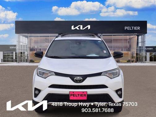Super White 2017 Toyota RAV4 SE