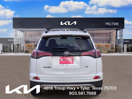 Super White 2017 Toyota RAV4 SE