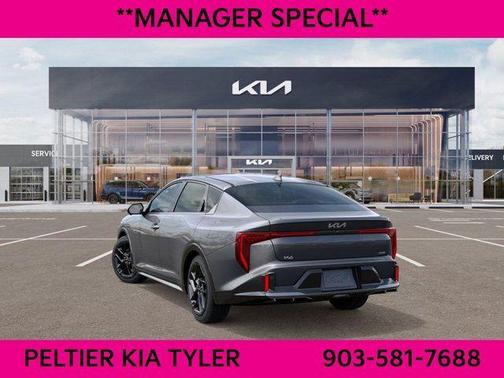 Steel Gray 2026 Kia K4 GT-LINE