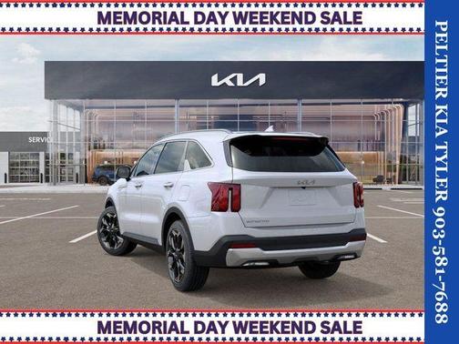 Glacial White Pearl 2026 Kia Sorento EX