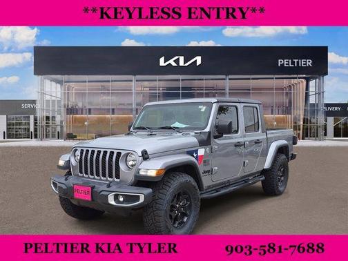 Billet Silver Metallic Clearcoat 2020 Jeep Gladiator Sport