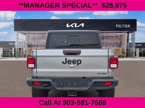 Billet Silver Metallic Clearcoat 2020 Jeep Gladiator Sport