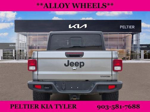 Billet Silver Metallic Clearcoat 2020 Jeep Gladiator Sport