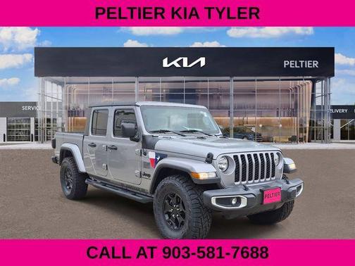 Billet Silver Metallic Clearcoat 2020 Jeep Gladiator Sport