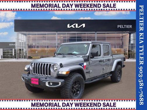 Billet Silver Metallic Clearcoat 2020 Jeep Gladiator Sport