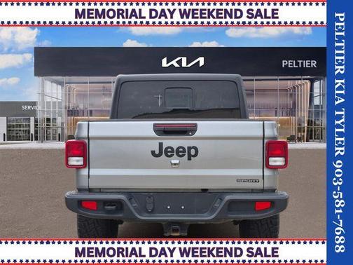 Billet Silver Metallic Clearcoat 2020 Jeep Gladiator Sport