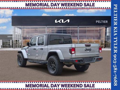 Billet Silver Metallic Clearcoat 2020 Jeep Gladiator Sport