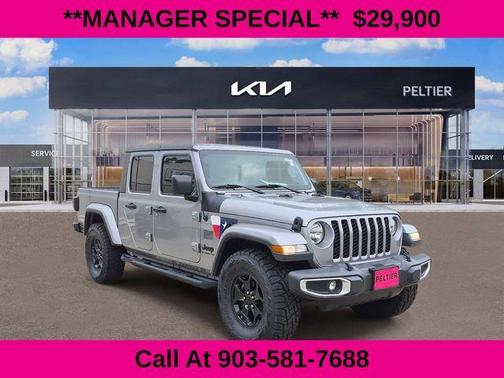 Billet Silver Metallic Clearcoat 2020 Jeep Gladiator Sport