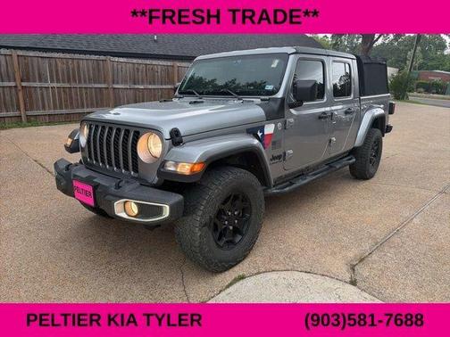 Billet Silver Metallic Clearcoat 2020 Jeep Gladiator Sport