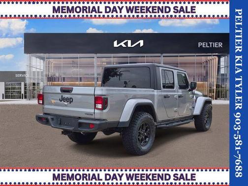 Billet Silver Metallic Clearcoat 2020 Jeep Gladiator Sport