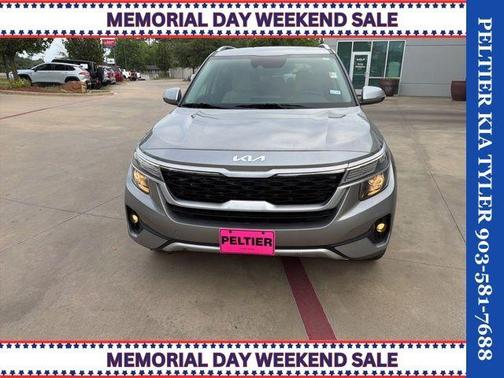 Steel Gray 2023 Kia Seltos EX