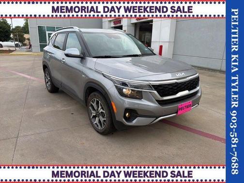 Steel Gray 2023 Kia Seltos EX