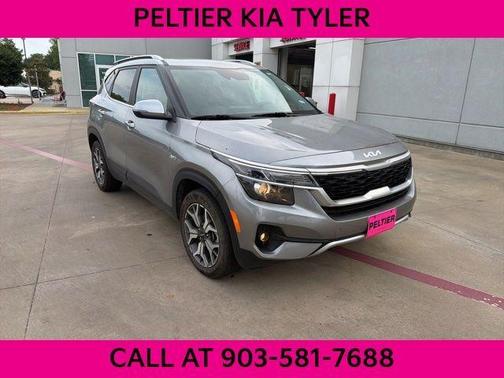 Steel Gray 2023 Kia Seltos EX
