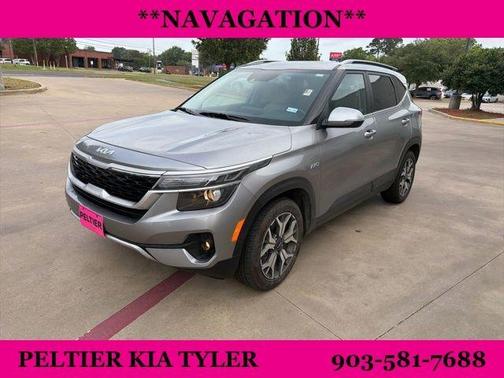 Steel Gray 2023 Kia Seltos EX