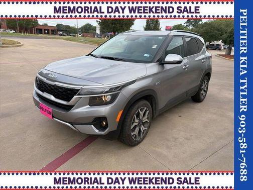 Steel Gray 2023 Kia Seltos EX