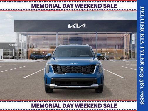 Mineral Blue 2026 Kia Sorento Hybrid EX