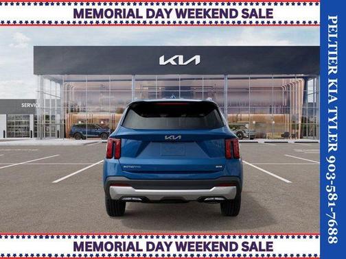 Mineral Blue 2026 Kia Sorento Hybrid EX