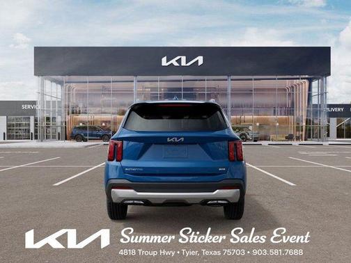 Mineral Blue 2026 Kia Sorento Hybrid EX