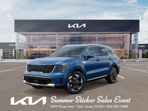 Mineral Blue 2026 Kia Sorento Hybrid EX