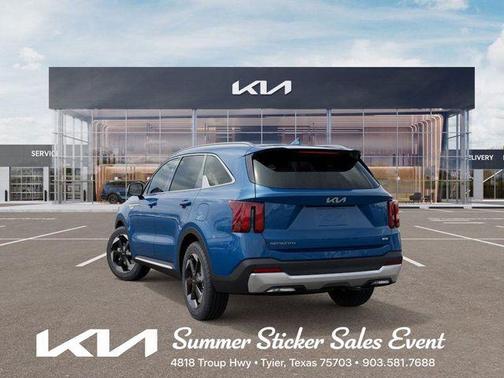 Mineral Blue 2026 Kia Sorento Hybrid EX