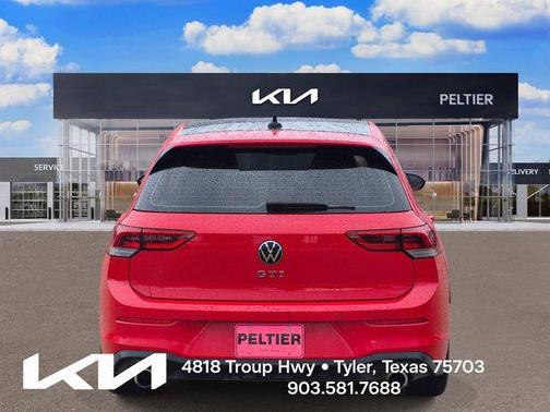 Tornado Red w/ Black Roof 2023 Volkswagen Golf GTI 2.0T 40th Anniversary Edition