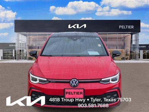 Tornado Red w/ Black Roof 2023 Volkswagen Golf GTI 2.0T 40th Anniversary Edition