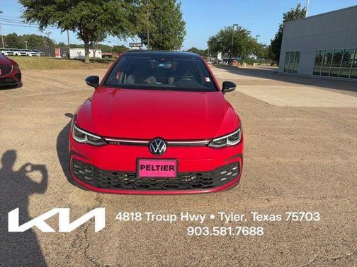 Tornado Red w/ Black Roof 2023 Volkswagen Golf GTI 2.0T 40th Anniversary Edition