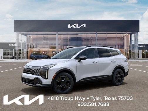Glacial White Pearl 2026 Kia Sportage X-Line