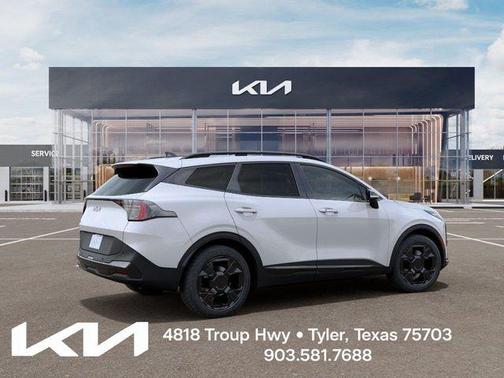 Glacial White Pearl 2026 Kia Sportage X-Line
