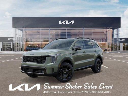 Jungle Green 2026 Kia Sorento X-Line SX Prestige