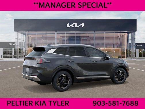 Gravity Gray 2026 Kia Sportage Hybrid EX