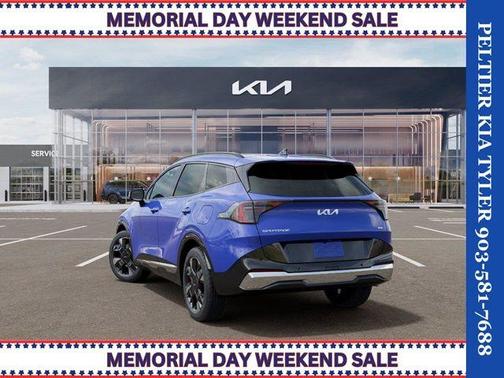 Blue 2026 Kia Sportage SX-Prestige