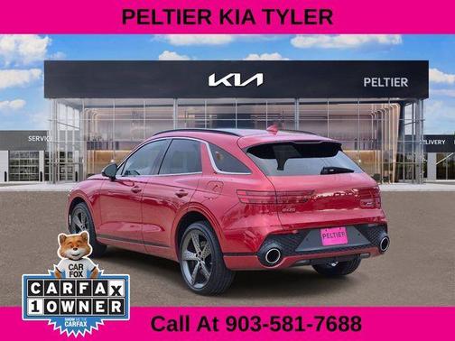 Red 2025 Genesis GV70 3.5T Sport