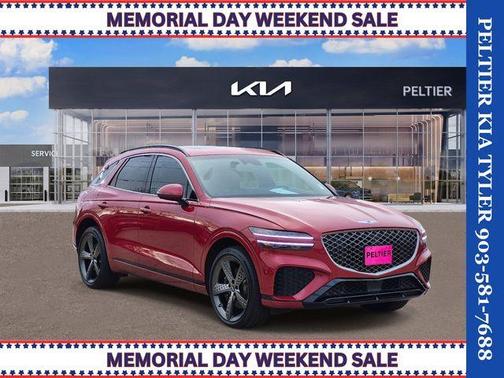 Red 2025 Genesis GV70 3.5T Sport