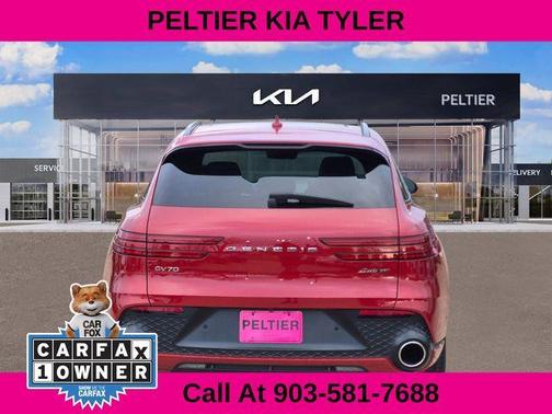 Red 2025 Genesis GV70 3.5T Sport