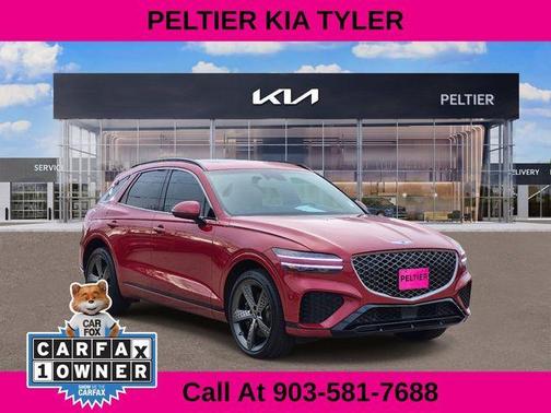 Red 2025 Genesis GV70 3.5T Sport