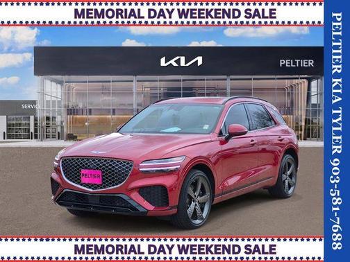Red 2025 Genesis GV70 3.5T Sport