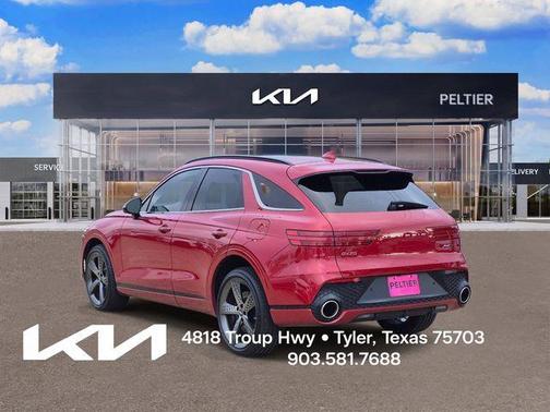 Red 2025 Genesis GV70 3.5T Sport