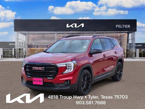 Volcanic Red 2023 GMC Terrain SLT