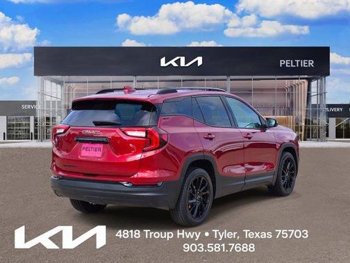 Volcanic Red 2023 GMC Terrain SLT